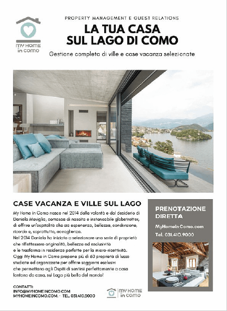 La tua casa vacanze sul lago di Como 